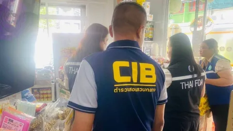 ตัดตอนกระเช้าไร้คุณภาพ ค้น 8 ซุปเปอร์มาเก็ตจีน ยึดกว่า 2 หมื่นชิ้น