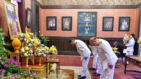 ถวายพระพร ในหลวง-พระราชินี เนื่องในโอกาสวันขึ้นปีใหม่ 1 มกราคม 2568