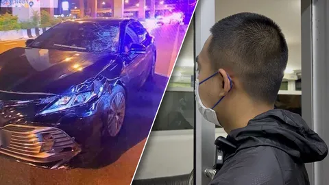 ส.ต.ท.หนุ่มขับเก๋งคัมรี่ ชนจยย.คู่กรณีสาหัส ยันไม่ได้หนี โวยญาติพูดหนังคนละม้วน