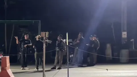 คนร้ายเหิมกราดยิงใส่ป้อมจุดตรวจ ขณะเตรียมซ้อมแผน รปภ.ช่วงปีใหม่ ที่ปัตตานี