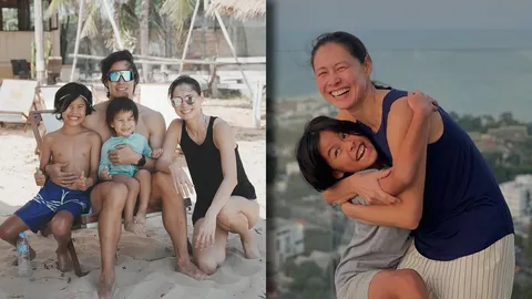 เปิดภาพล่าสุด เอ๊ะ ศศิกานต์ พาครอบครัวกลับไทยเที่ยวทะเล ยังสวยเป๊ะไม่เปลี่ยน