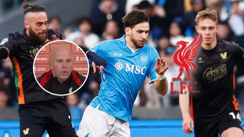 “อาร์เนอ สล็อต” ว่าไง? ลิเวอร์พูล มีข่าวสนคว้า “ควารัตสเคเลีย” ปีกตัวจี๊ด นาโปลี