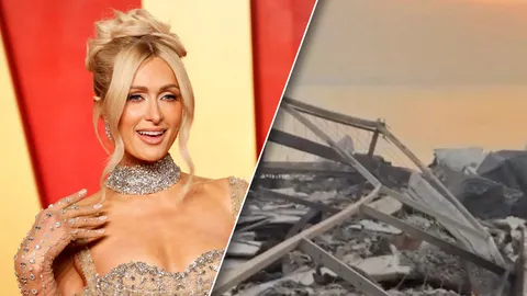 "ปารีส ฮิลตัน" ใจสลายเผยคลิปซากบ้านของเธอหลังถูกไฟป่าแอลเอไหม้วอดทั้งหลัง (คลิป)