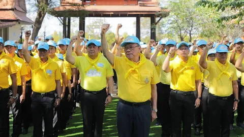 รมช.อิทธิ นำทีมจิตอาสาร่วมบำเพ็ญสาธารณประโยชน์เนื่องในวันคล้ายวันพระบรมราชสมภพในหลวง ร.9