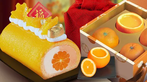 ฉลองตรุษจีนด้วยโรลส้ม “มั่งมี...ศรีสุข”