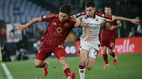 ผลบอล โรม่า ฟอร์มดุ ไล่อัด เจนัว ศึกกัลโช่ เซเรีย อา อิตาลี