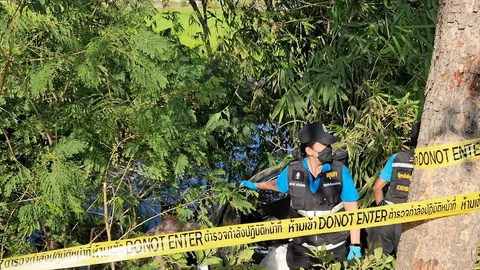 ตำรวจเร่งสางคดี ล่ามือสังหาร รัวฆ่าอดีตครู ตรวจไทม์ไลน์ก่อนเกิดเหตุ จอดรถคุยกัน