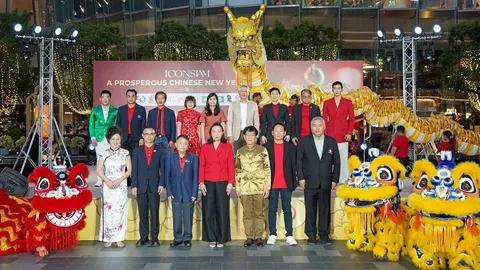 ไอคอนสยามทุ่ม 150 ล้านจัดสองงานใหญ่ ฉลองตรุษจีนและ 50 ปีสายสัมพันธ์ไทย-จีน