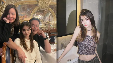 เปิดภาพล่าสุด น้องลียา ลูกสาวเป๊ก-ธัญญ่า โตเป็นสาวแล้ว คุณพ่อเตรียมไว้หนวดได้เลย 