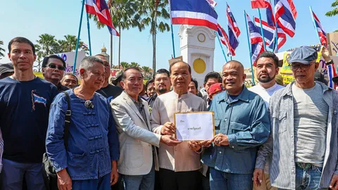 “สมคิด” แจงม็อบชุมนุมได้แต่ต้องอยู่ใต้กฎหมาย “เด็จพี่” ท้าตั้งพรรคแข่งเลือกตั้ง