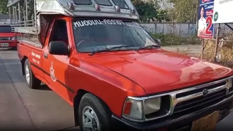 สองแถวชลบุรีเดือด โชเฟอร์รุ่นเก๋า พุ่งชนคู่กรณีดับ อ้างไม่ได้ตั้งใจ เห็นทำท่าเปิดเสื้อ