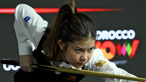 สุดจริง "มิ้งค์ สระบุรี" แซงชนะ "แชมป์โลก" คว้าแชมป์สนุกเกอร์ที่โมร็อกโก