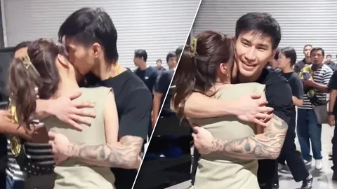 อกหักเป็นแถบ เผยโมเมนต์หวาน "ตะวันฉาย" กับแฟนสาว หลังน็อก "ซุปเปอร์บอน" (คลิป)