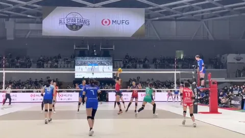 “ชัชชุอร” โดนจับเล่นเซตเตอร์ โชว์เซตไหลหลังใน SV.LEAGUE All-Star (คลิป)