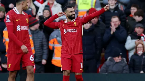 ราชาอียิปต์ยังเดินหน้า! "ซาลาห์" ซัดหนึ่งประตู ขยับแซง "อองรี" ยิงสูงสุดตลอดกาลพรีเมียร์ลีก