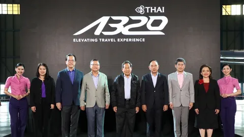 “การบินไทย” เผยโฉมชั้นธุรกิจ “รอยัล ซิลค์ คลาส” บนเครื่องบินแบบแอร์บัส A320 ยกระดับการเดินทาง