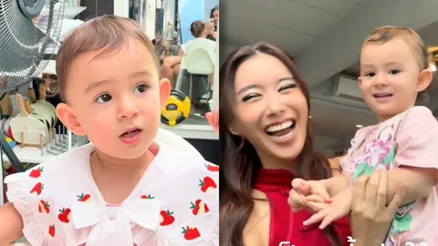 น้องเลอา ลูกสาว ไอซ์ อภิษฎา อวยพรตรุษจีน 2025 แต่ฟังแล้วฮาทั้งโซเชียล (คลิป)