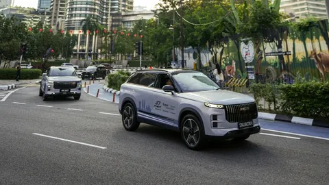 JAECOO 7 PHEV เตรียมเข้าไทย ทำสถิติวิ่งไกล 1,427 กม. ผ่าน 3 ประเทศ