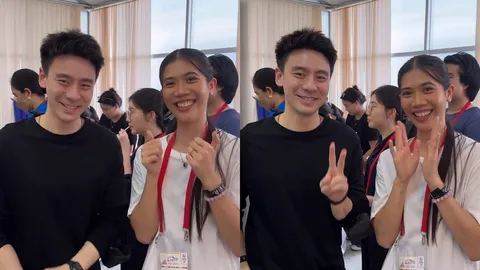 เทนนิส พาณิภัค เจอ วิล ชวิณ หวานใจ เบลล่า รีวิวตัวจริงหล่อมากๆ (คลิป)