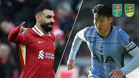 โปรแกรมคาราบาว คัพ 2024-25 วันที่ 6 ก.พ. 68 "ลิเวอร์พูล" พบ "สเปอร์ส" รอบรองฯ นัดที่ 2 