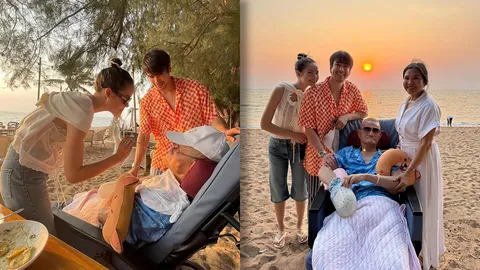 ดีต่อใจ! ญาญ่า คอยดูแลคุณพ่อ ณเดชน์ ทำเอา แม่แก้ว ยิ้มอิ่มใจสุดๆ