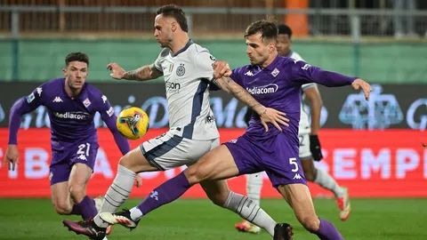 ผลบอล อินเตอร์ มิลาน ช็อกตาตั้ง บุกพ่าย ฟิออเรนตินา อดจี้จ่าฝูง เซเรีย อา