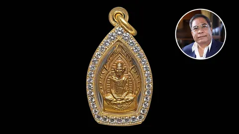 เหรียญเปลวเทียนหลวงพ่อเดิม พิมพ์หน้าสั้น พุทธคุณเสริมโภคทรัพย์ มีเมตตามหานิยม