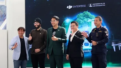 เปิดตัว "โดรนอัจฉริยะรุ่นใหม่" เพิ่มประสิทธิภาพรองรับงานค้นหาและกู้ภัย