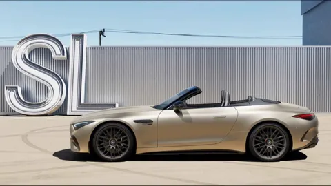 ทองอร่ามตา มาแล้ว Mercedes-AMG SL63 Manufaktur Golden Coast