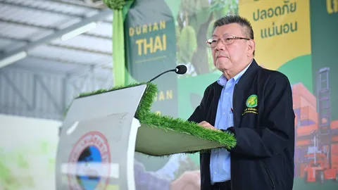 รมช.อิทธิ ประกาศ “SET ZERO” การใช้สารเคมี ชูมาตรการ Big Cleaning ในโรงคัดบรรจุทุเรียน