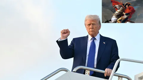 ทรัมป์หงายไพ่ อ้างจักรพรรดินโปเลียนที่ 1 หลังถูกต่อต้านอำนาจบริหาร