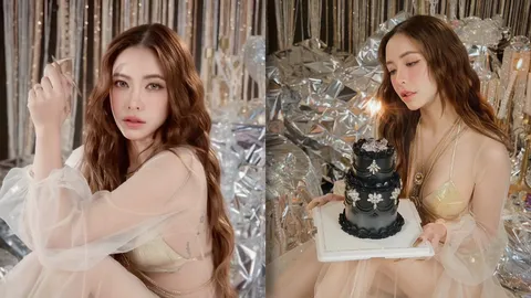 ลุคนี้มีตะลึง แป้ง อรจิรา ฉลองวันเกิดแบบตัวแม่ 40 ยังแจ๋ว เปรี้ยวเข็ดฟัน