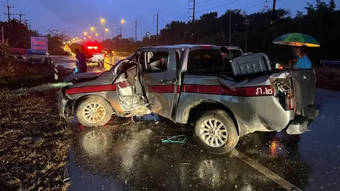 "ผบช.ภ.2" สั่งให้ออกจากราชการ ตั้งกรรมการ "ส.ต.อ." ใช้ตราโล่รถขนบุหรี่เถื่อน