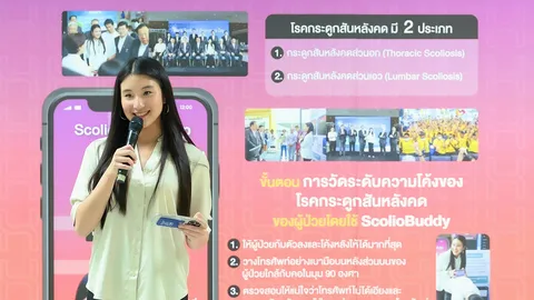 นักเรียนไทยจากสหรัฐอเมริกาจัดกิจกรรม แนะนำแอปพลิเคชันสอนออกกำลังสำหรับหลัง