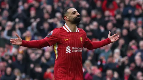 หนึ่งประตูในเกมวูล์ฟ ส่ง "ซาลาห์" ทำอีกหนึ่งสถิติทาบดาวยิงระดับตำนานพรีเมียร์ลีก