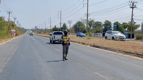 ร้องตรวจสอบตำรวจชัยภูมิตั้งด่านจุดเสี่ยงเกิดอุบัติเหตุ