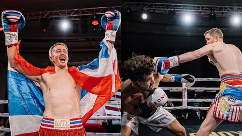 เนท My Mate Nate น็อกเอาต์คู่ต่อสู้ คว้าชัยเวทีมวยระดับโลกรอบ 2 ที่ฮ่องกง