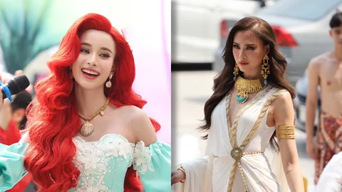 ชมภาพสาวๆ เข้ากองประกวด มิสแกรนด์ไทยแลนด์ 2025 วันแรก แต่ละคนจัดเต็มอลังการ