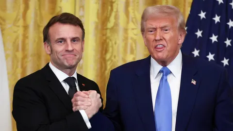 ผู้นำฝรั่งเศสแถลงหลังคุยทรัมป์ ลั่นสันติภาพต้องไม่แลกด้วยการทิ้งยูเครน