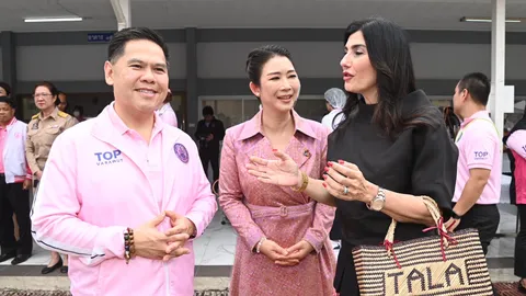 “วราวุธ” ควงภริยา พาคู่สมรสทูตชมงานฝึกอาชีพ พัฒนาศักยภาพสตรีฯ