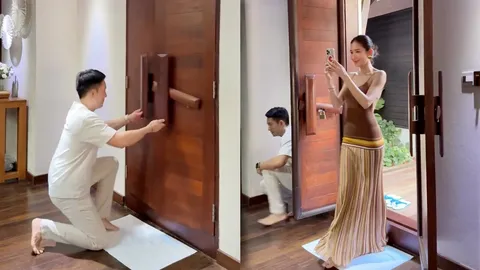 เนย โชติกา เผยเบื้องหลังสามีช่วยถ่ายรีวิวแบบสุดตัว เห็นแล้วฮาสนั่น (คลิป)