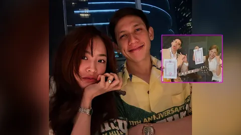 มายด์ ลภัสลัล โชว์ใบทะเบียนสมรส พาย สุนิษฐ์ เป็นสะใภ้สิงห์เต็มตัว  