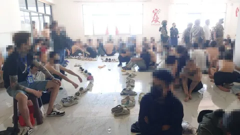 ภาพความเป็นอยู่ เหยื่อแก๊งคอลฯ กองกำลัง BGF หวั่นหลบหนี หากรับกลับช้า