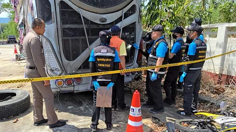 ตรวจจีพีเอส พบปมบัสมรณะ 18 ศพ วิ่งยาวไม่มีพัก ผิดกฎทางไกล