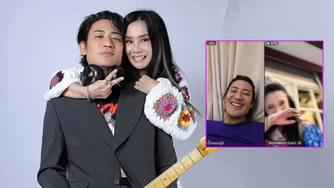 คืนดีกันแล้ว? บิ๊ก ทองภูมิ ไลฟ์สดคุยกับ กานต์ ไม่มีเหวี่ยงวีน แถมมีคนเขิน