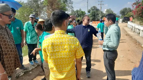 กรมชลฯ จับมือหน่วยงานในพื้นที่ เร่งแก้ไขปัญหาสะพาน MD3 ชำรุด จ.สระบุรี