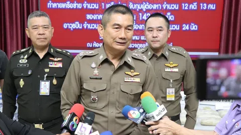 “ผู้การบุรีรัมย์” กำชับตำรวจจับแก๊งค้ายา เพิ่มความระวัง หลังพบมีอาวุธปืนทุกราย