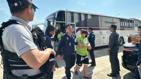 “ไทยเทา” แก๊งคอลฯ รับได้เดือนละ 2 หมื่น ค่าคอม 5% คาดโดนสอบทั้งคืน ตร.ค้านประกัน