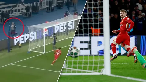 ชมวินาทีเด็กเก็บบอลเข่าอ่อน ล้มทั้งยืน "เอลเลียตต์" พังประตู “เปแอสเช” แม้ข่มหงส์ทั้งเกม (คลิป)