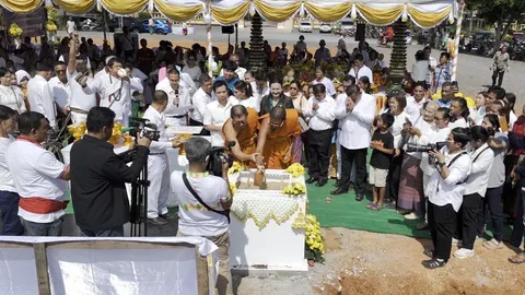 จัดพิธีทำบุญฉลองอายุวัฒนมงคล 62 ปี "พระครูประจักษ์ธรรมวาที" เจ้าอาวาสวัดวังรีบุญเลิศ